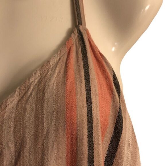 Torrid multi bold stripe cami adjustable straps faux button‎ front Size 1X - Picture 2 of 8